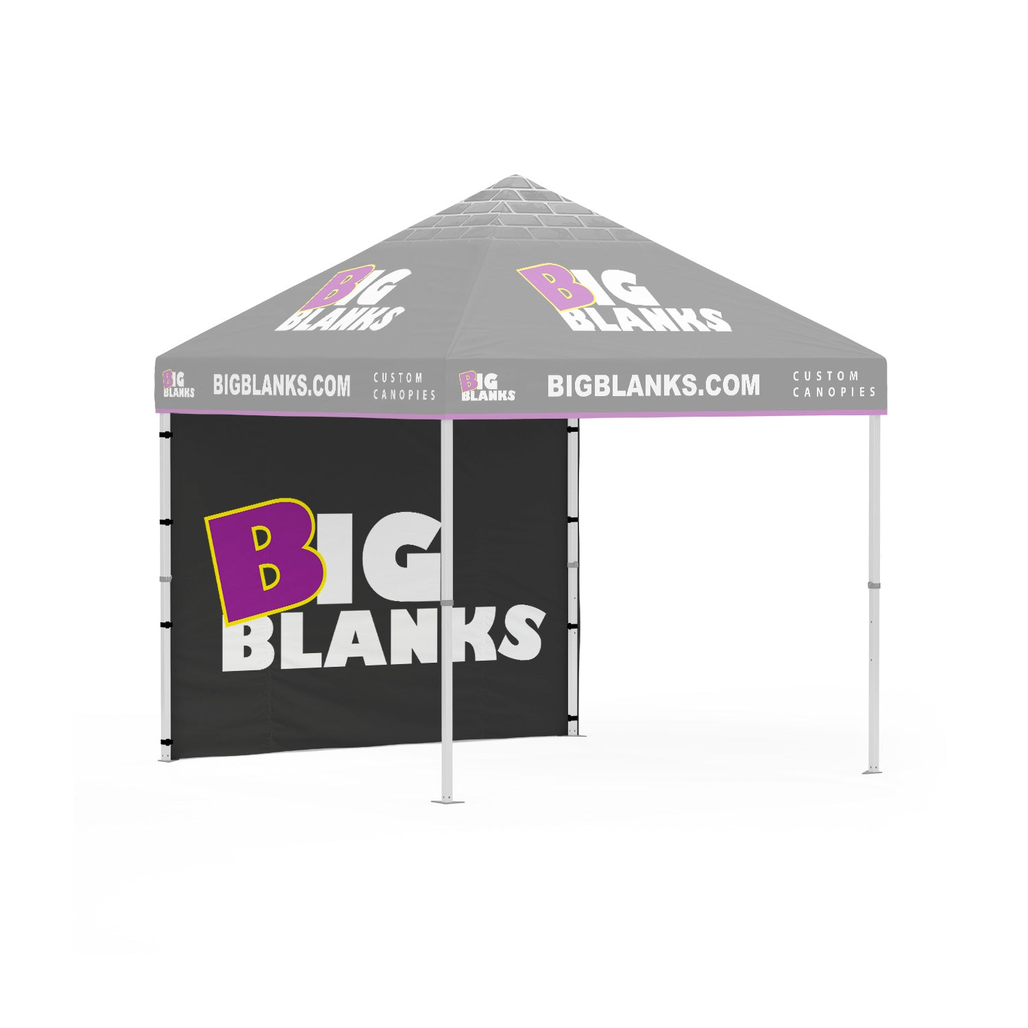 10' x 10' Custom Canopy: Wall