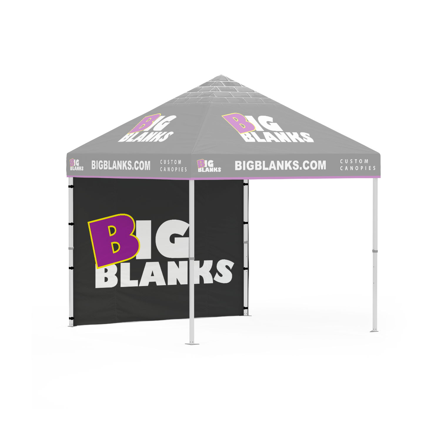 10' x 10' Custom Canopy: Wall