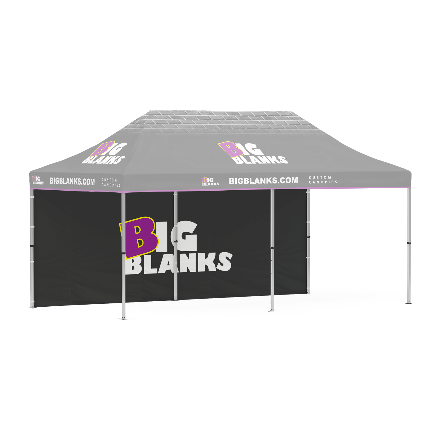 10' x 20' Custom Canopy Wall