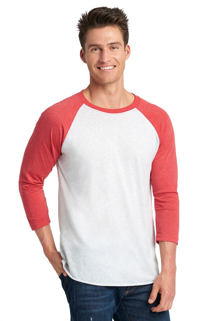 Next Level Apparel Unisex Triblend 3/4 Raglan