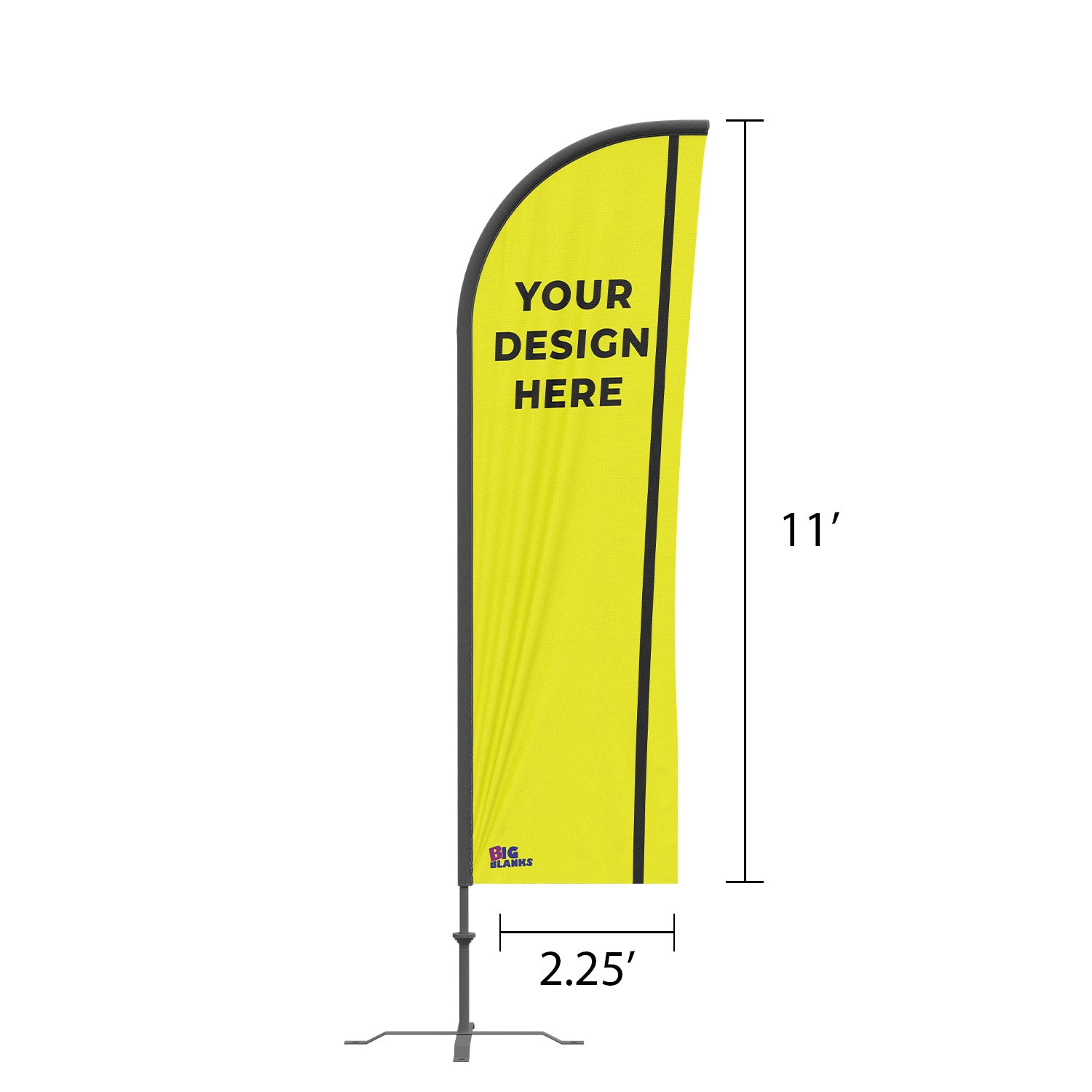 BigBlanks Custom Feather Flags - Standard