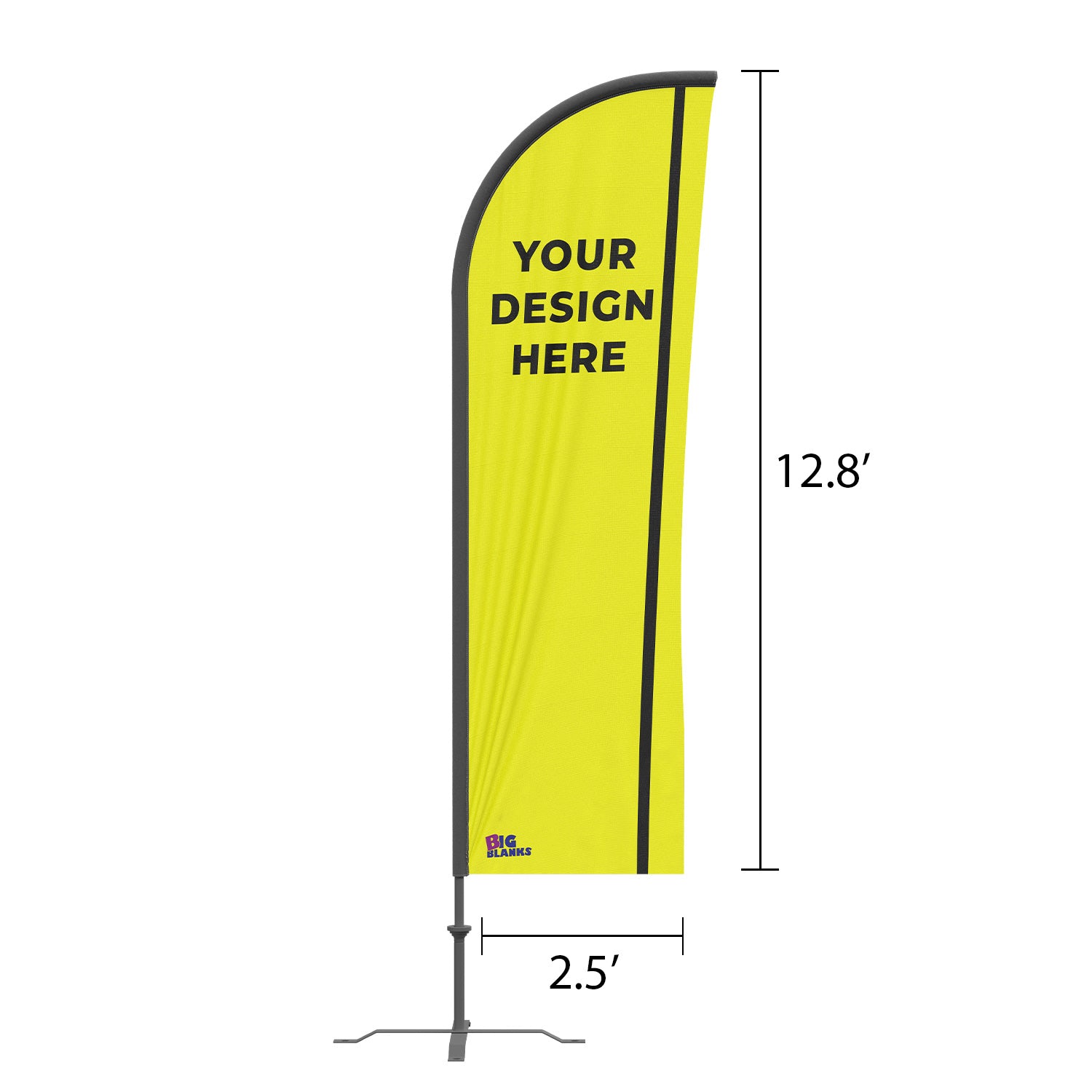 BigBlanks Custom Feather Flags - Standard