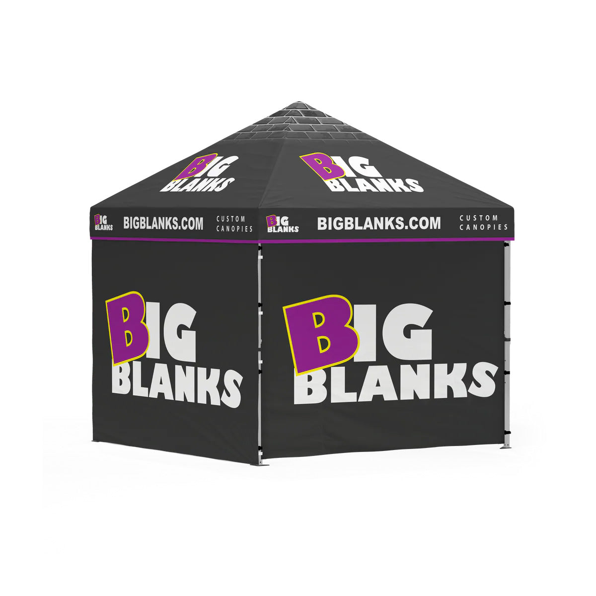 10' x 10' Custom Canopy: Enclosed