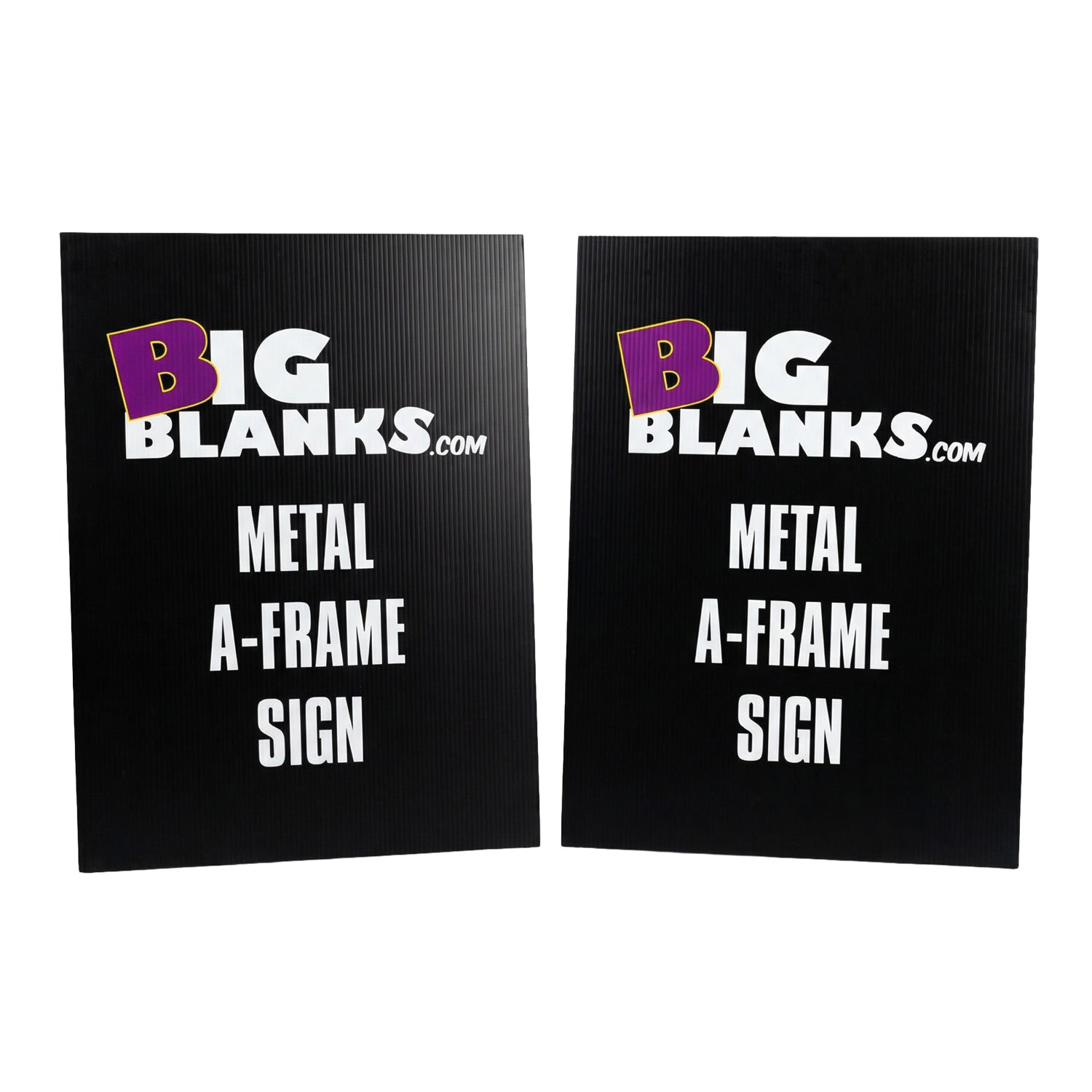 BigBlanks A-Frame Displays - Metal - 24x26