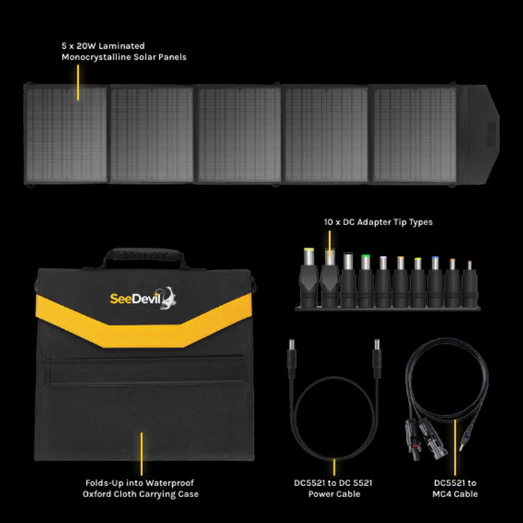 SeeDevil: Solar Panel (100w)