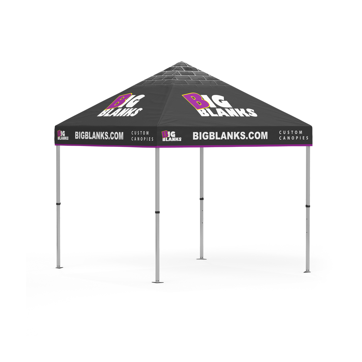 10 X 10 Custom Canopy Standard