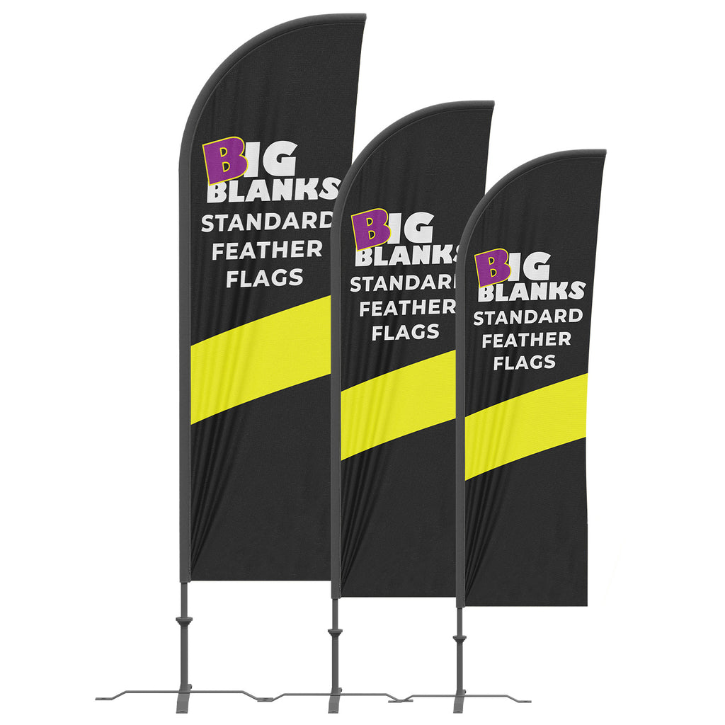 BigBlanks Custom Feather Flags - Standard