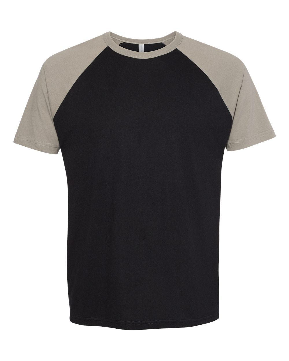 Adult Plain Raglan 3/4 T-Shirt - Orange Navy Medium | ILTEX Apparel