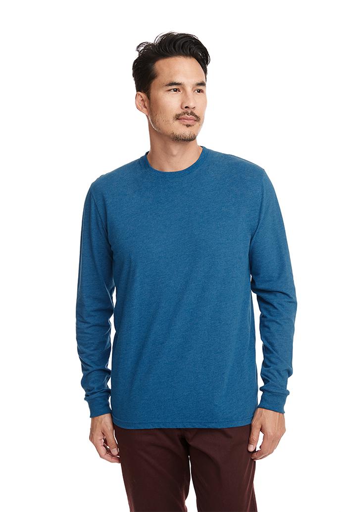 Next Level Unisex Sueded Long Sleeve Crew