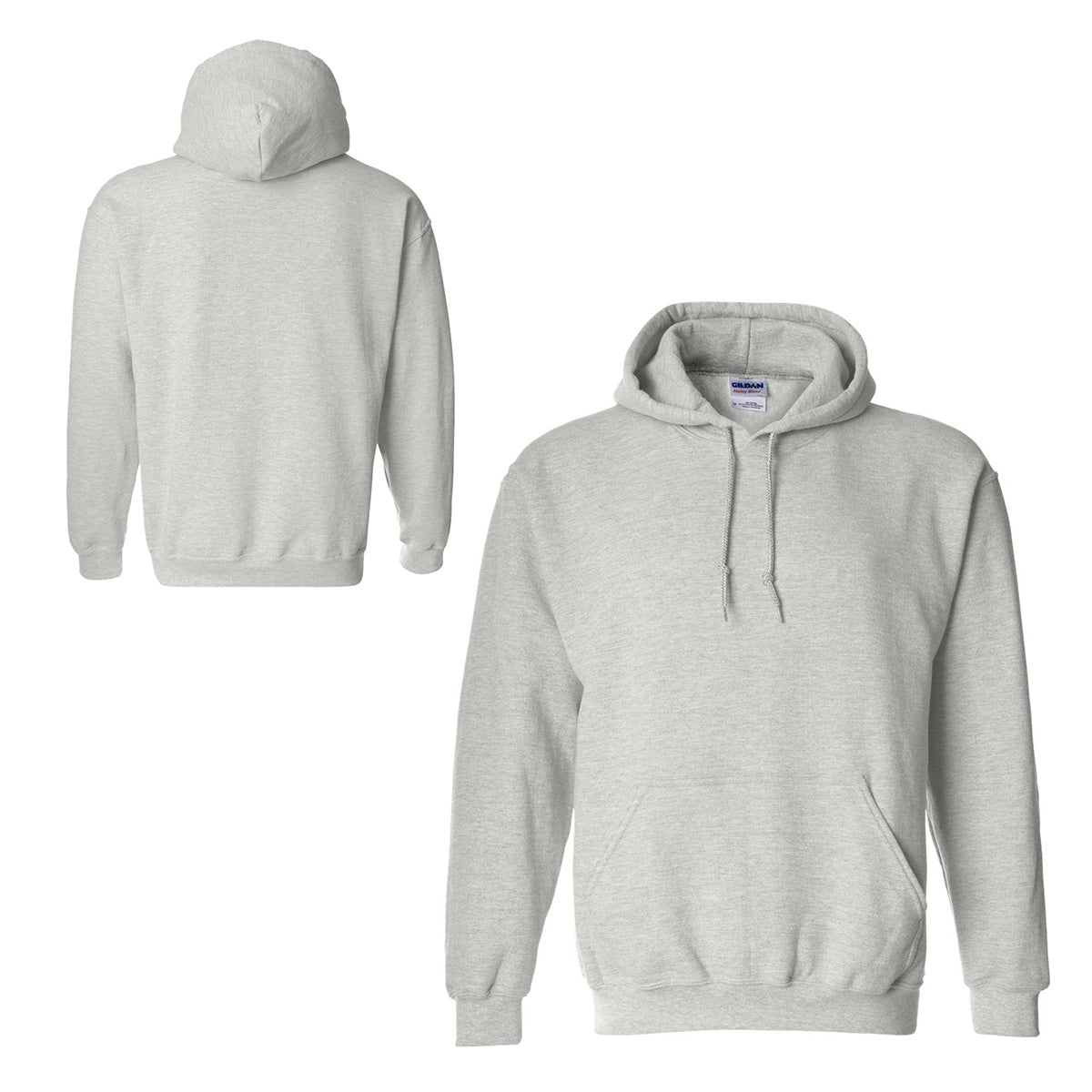 Gildan Heavy Blend Hooded Sweatshirt, Ash Grey, X-Large : :  Clothing, Shoes & Accessories