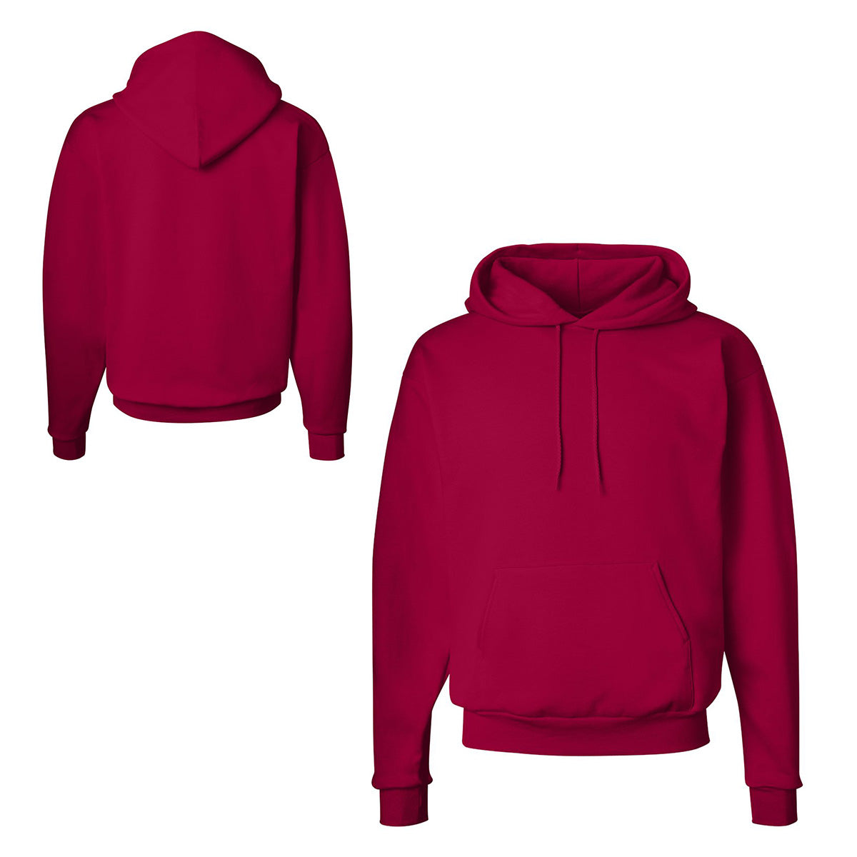 Red discount hanes hoodie