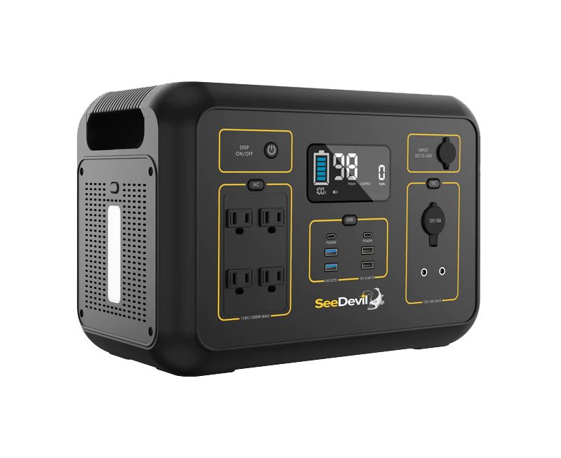 SeeDevil: Portable Power Station (1200w 1132Wh)