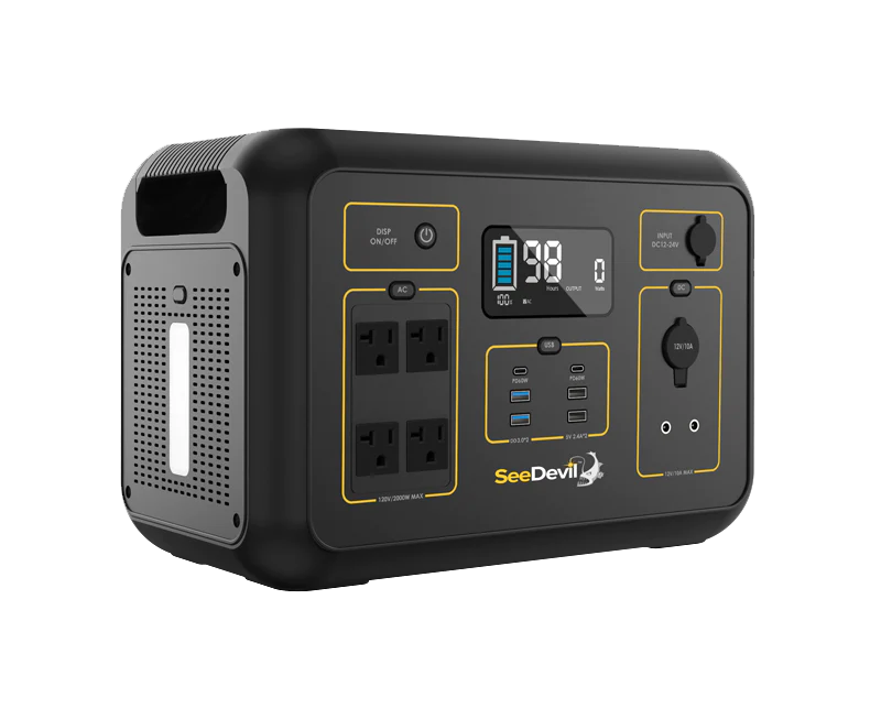 SeeDevil: Portable Power Station (2000w 2131Wh)